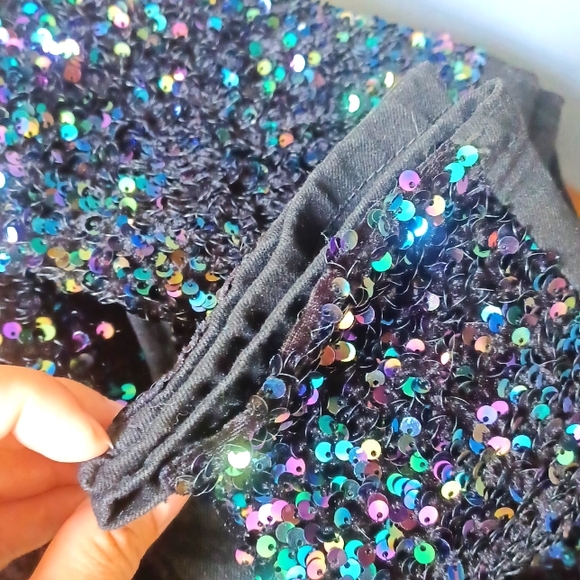 Sparkly sequined jeans - Picture 16 of 16